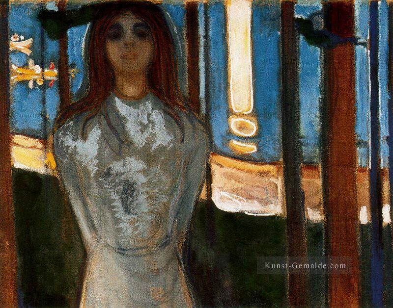 die Stimme Sommernacht 1896 Edvard Munch Ölgemälde